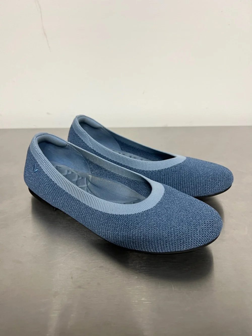 Vivaia Claire Round Toe Flats Knit Women’s 39